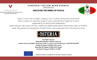Puglia Wines Showcase @ Osteria by Puglia Cheese